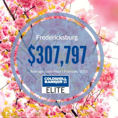 Flowers with text over top saying $307,797 average sales price february