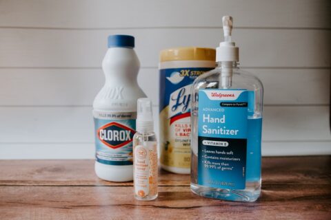 Cleaning supplies