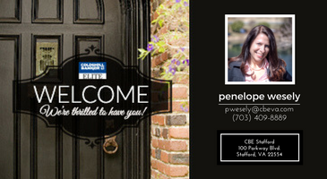 Penelope Wesley welcome graphic