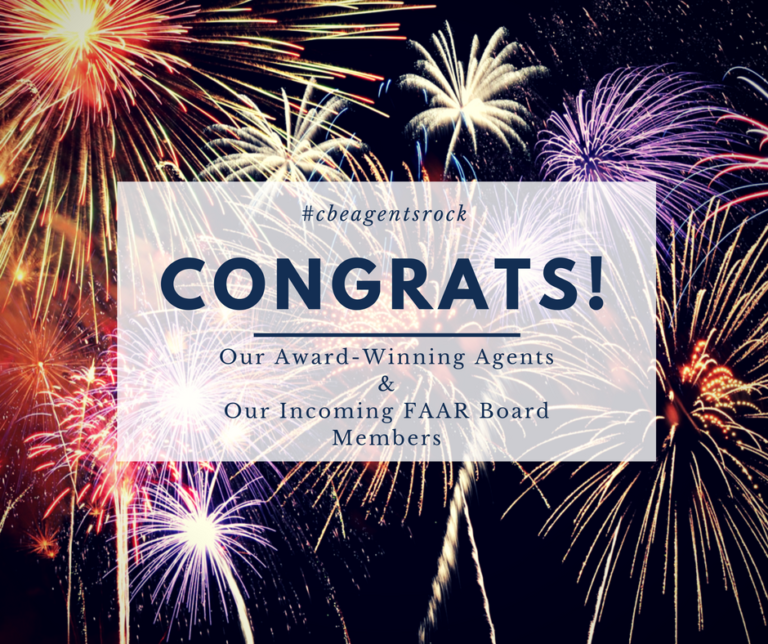 Congrats graphic for award winners