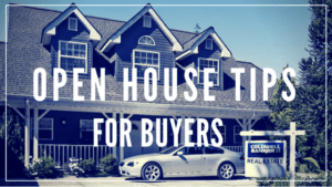 pic of cbe listing with text "open house tips for buyers"