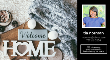 Tia Norman Welcome graphic